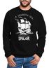 Herren Sweatshirt A smooth sea never made skilled sailor Sailing Segeln Neverless®preview