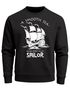 Herren Sweatshirt A smooth sea never made skilled sailor Sailing Segeln Neverless®preview
