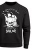 Herren Sweatshirt A smooth sea never made skilled sailor Sailing Segeln Neverless®preview