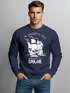 Herren Sweatshirt A smooth sea never made skilled sailor Sailing Segeln Neverless®preview