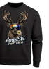 Herren Sweatshirt Après-Ski Party Crew Hirsch Aufdruck Grafik Print Statement Pullover Männer Winter MoonWorks®preview