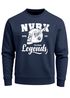 Herren Sweatshirt Biker Racer Shirt Helmet Wings Motorradhelm Flügel Skull Legends Rundhals-Pullover Neverless®preview
