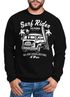 Herren Sweatshirt Bus Surfing Retro Pullover Männer Neverless®preview