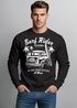 Herren Sweatshirt Bus Surfing Retro Pullover Männer Neverless®preview