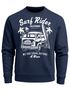 Herren Sweatshirt Bus Surfing Retro Pullover Männer Neverless®preview