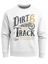 Herren Sweatshirt Dirt Track Biker Retro Vintage Rundhals-Pullover Neverless®preview