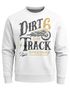 Herren Sweatshirt Dirt Track Biker Retro Vintage Rundhals-Pullover Neverless®preview