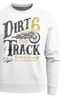 Herren Sweatshirt Dirt Track Biker Retro Vintage Rundhals-Pullover Neverless®preview