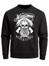 Herren Sweatshirt Lumberjack Woodsman Hipster Bart Skull Totenkopf Pullover Männer Neverless®preview