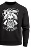 Herren Sweatshirt Lumberjack Woodsman Hipster Bart Skull Totenkopf Pullover Männer Neverless®preview