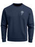 Herren Sweatshirt mit Logoprint Palme Regular Fit Neverless®preview