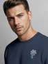 Herren Sweatshirt mit Logoprint Palme Regular Fit Neverless®preview