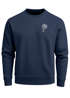 Herren Sweatshirt mit Logoprint Palme Regular Fit Neverless®preview