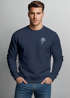 Herren Sweatshirt mit Logoprint Palme Regular Fit Neverless®preview