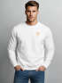 Herren Sweatshirt mit Logoprint Palme Regular Fit Neverless®preview