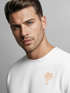 Herren Sweatshirt mit Logoprint Palme Regular Fit Neverless®preview