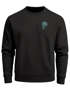 Herren Sweatshirt mit Logoprint Palme Regular Fit Neverless®preview