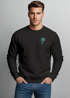 Herren Sweatshirt mit Logoprint Palme Regular Fit Neverless®preview