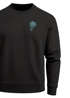 Herren Sweatshirt mit Logoprint Palme Regular Fit Neverless®preview