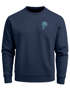 Herren Sweatshirt mit Logoprint Palme Regular Fit Neverless®preview
