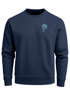 Herren Sweatshirt mit Logoprint Palme Regular Fit Neverless®preview