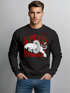 Herren Sweatshirt Motorrad Biker Vintage Retro Rundhals-Pullover Neverless®preview