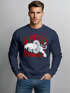Herren Sweatshirt Motorrad Biker Vintage Retro Rundhals-Pullover Neverless®preview