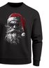 Herren Sweatshirt Weihnachten Weihnachtspullover XMAS Sweater Cool Santa Print Fashion Streetwear Neverless®preview