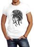 Herren T-Shirt Adler Aufdruck Slim Fit Neverless®preview