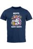 Herren T-Shirt Alkohol Bier EinhornPartyshirt Feiern Fun-Shirt Spruch lustig Moonworks®preview