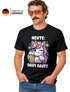 Herren T-Shirt Alkohol Bier EinhornPartyshirt Feiern Fun-Shirt Spruch lustig Moonworks®preview