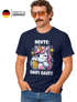 Herren T-Shirt Alkohol Bier EinhornPartyshirt Feiern Fun-Shirt Spruch lustig Moonworks®preview