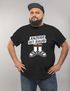 Herren T-Shirt Alman Anzeige ist raus Meme Witz Deutschland Parodie Satire Fun-Shirt Spruch lustig Moonworks®preview