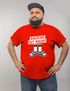 Herren T-Shirt Alman Anzeige ist raus Meme Witz Deutschland Parodie Satire Fun-Shirt Spruch lustig Moonworks®preview