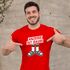 Herren T-Shirt Alman Anzeige ist raus Meme Witz Deutschland Parodie Satire Fun-Shirt Spruch lustig Moonworks®preview