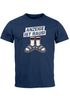 Herren T-Shirt Alman Anzeige ist raus Meme Witz Deutschland Parodie Satire Fun-Shirt Spruch lustig Moonworks®preview