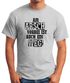 Herren T-Shirt Am Arsch vorbei ist auch ein Weg Spruch Fun-Shirt Moonworks®preview