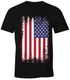 Herren T-Shirt - Amerika Flagge USA  - Comfort Fit MoonWorks®preview