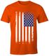 Herren T-Shirt - Amerika Flagge USA  - Comfort Fit MoonWorks®preview