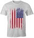 Herren T-Shirt - Amerika Flagge USA  - Comfort Fit MoonWorks®preview