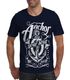 Herren T-Shirt - Anker Motiv Aufdruck Anchor your Soul Seemann - Moonworkspreview
