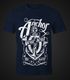 Herren T-Shirt - Anker Motiv Aufdruck Anchor your Soul Seemann - Moonworkspreview