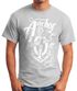 Herren T-Shirt - Anker Motiv Aufdruck Anchor your Soul Seemann - Moonworkspreview