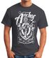 Herren T-Shirt - Anker Motiv Aufdruck Anchor your Soul Seemann - Moonworkspreview