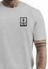 Herren T-Shirt Anker Motiv Brust Batch Logo Fashion Streetstyle Neverless®preview