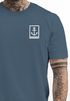 Herren T-Shirt Anker Motiv Brust Batch Logo Fashion Streetstyle Neverless®preview
