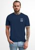 Herren T-Shirt Anker Motiv Brust Batch Logo Fashion Streetstyle Neverless®preview