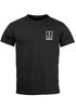 Herren T-Shirt Anker Motiv Brust Batch Logo Fashion Streetstyle Neverless®preview