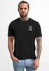 Herren T-Shirt Anker Motiv Brust Batch Logo Fashion Streetstyle Neverless®preview