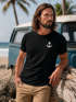 Herren T-Shirt Anker Print Kurzarm Shirt aus Baumwolle mit maritimem Logo Rundhals  Modern Fit Casual Streetwear Sommer Neverless®preview